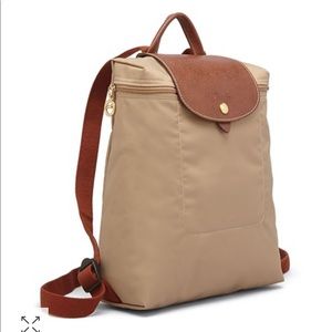 Longchamp nylon backpack